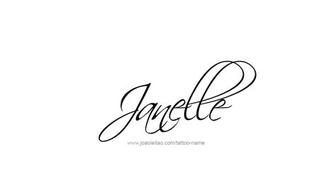 Janelle Name Tattoo Designs Name Tattoo Name Tattoos Name Tattoo