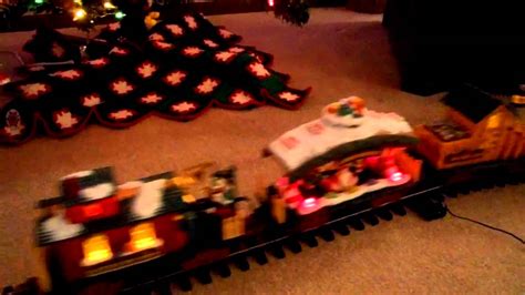 New Bright Holiday Express Train Set No 387 Youtube