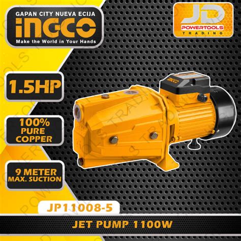 Ingco Jp W Jet Pump Hp Lazada Ph