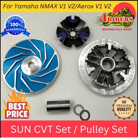 Sun Cvt Set Pulley Set Nmax V V Aerox V V Lazada Ph