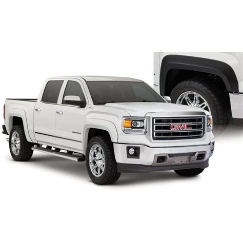 Bushwacker 14 15 Gmc Sierra 1500 Extend A Fender Style Flares 4pc