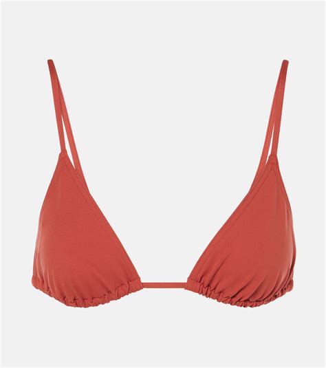 Mouna Bikini Top In Neutrals Eres Mytheresa
