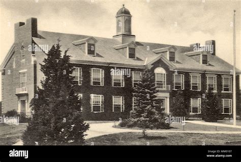 High School. Duxbury. 1920 Stock Photo - Alamy