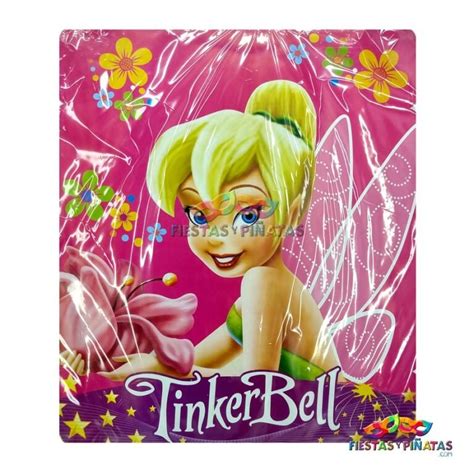 PIÑATA TEMÁTICA TINKER BELL CAMPANITA CUADRADA EN ICOPOR X 1