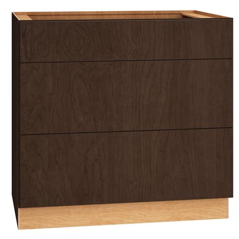 Made To Order By Dwelling Rosemont 36 W X 34 5 H X 24 D Fully Assembled 3 Drawer Base Cabinet