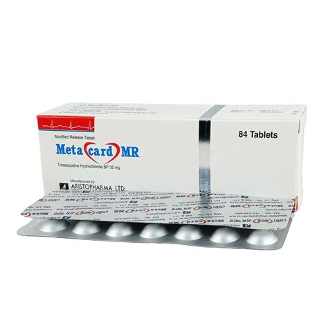 Metacard MR 35mg Tablet Arogga Online Pharmacy