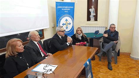 CASERTA Corpo Internazionale Di Soccorso Presentata La Delegazione