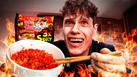 Najostrzejszy Ramen X Spicy I Inne Ostre Jedzenie Youtube