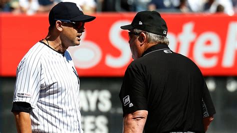 MLB: Yankees' Aaron Boone ejected for fifth time this season