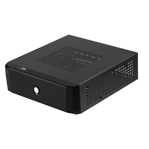 Computer Case Small Form Computer Case 2.0 USB Mini ITX Case for Office ...