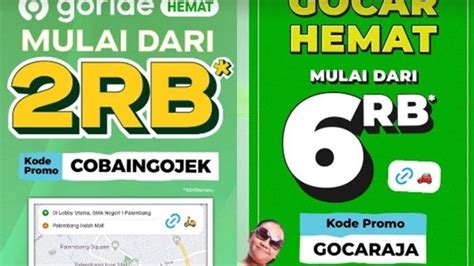 Kode Promo Gojek Hari Ini Januari Diskon Goride Rp Ribu