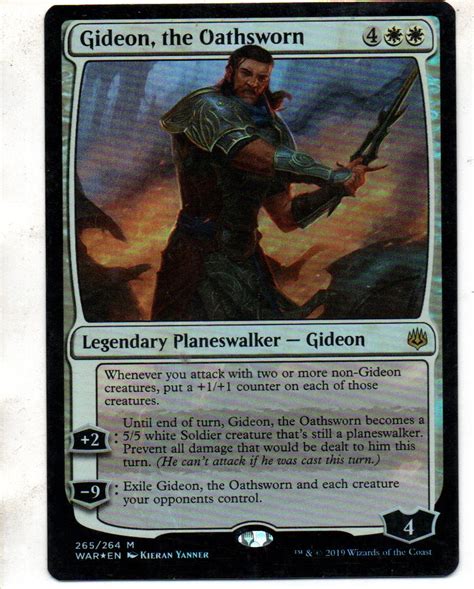 Gideon, the Oathsworm Foil carta mtg Mythic