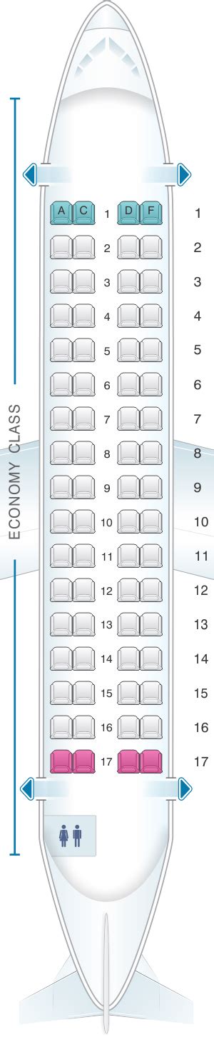 Boeing 737 800 Seating Chart Caribbean Airlines A Visual Reference Of