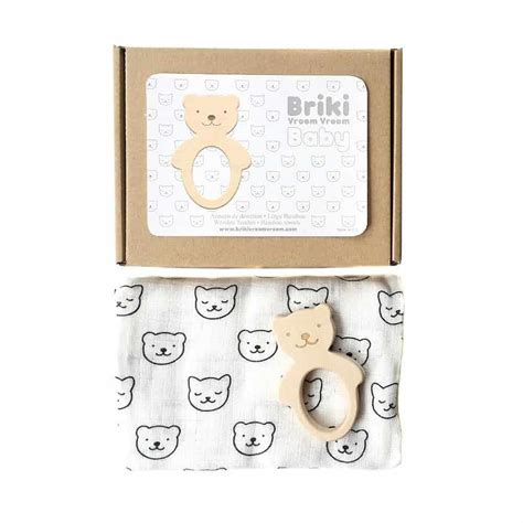 Coffret bébé Ours Briki Vroom Vroom Pastel Shop