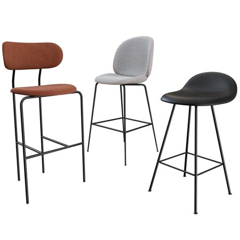 Beetle Bar Chair Stool D Model Turbosquid