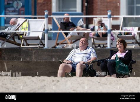 Weymouth Dorset Reino Unido Th De Mayo De Los Turistas Y