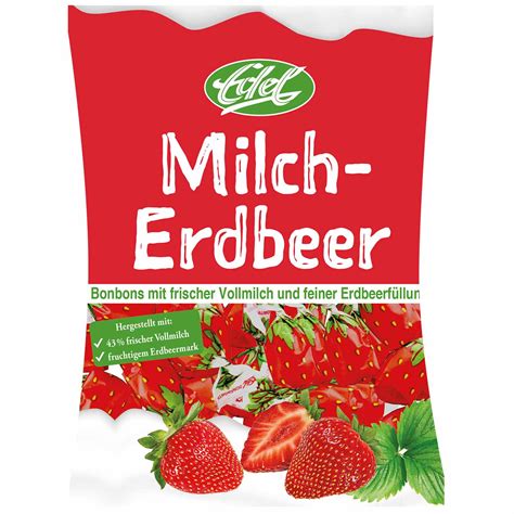 Edel Milch Erdbeer Bonbons G Online Kaufen Im World Of Sweets Shop