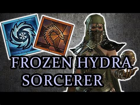 New Meta Sorc Build Frozen Orb Hydra Blizzard Sorcerer Diablo 4