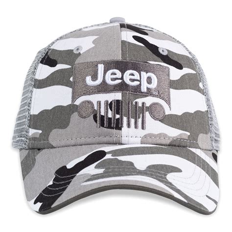 Jeep - Snow Camo Hat – JEDCo