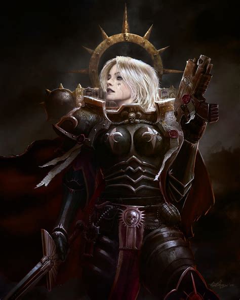 Wh40k Sister Of Battle By Edsfox On Deviantart