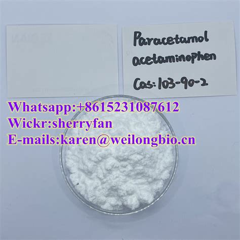 Cas Paracetamol Acetaminophen Hebei Weilong Pharmaceutical