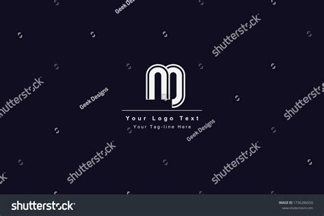 Premium Initial Letter Jm Logo Design Stock Vector Royalty Free