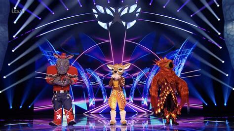 The Masked Singer Results Who Won Winner Revealed As Fawn Phoenix And Rhino Are Unmasked