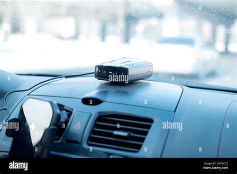 antiradar in the car, close-up Stock Photo - Alamy