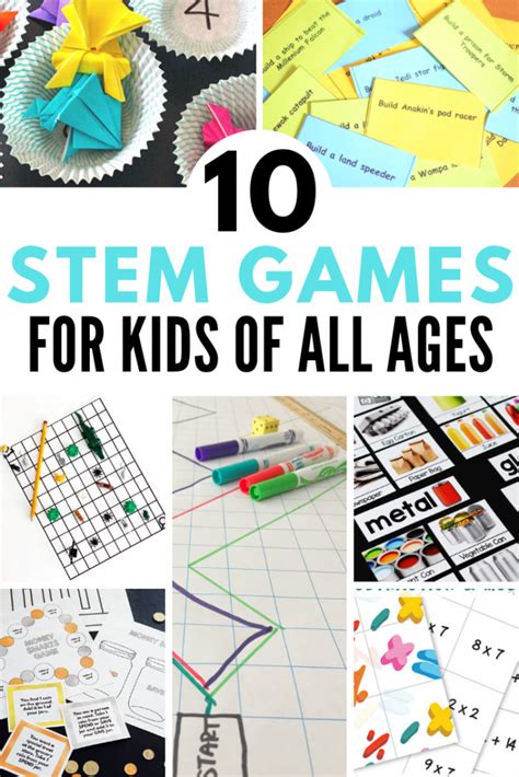 10 Great STEM Games for Kids! - The Homeschool Resource Room