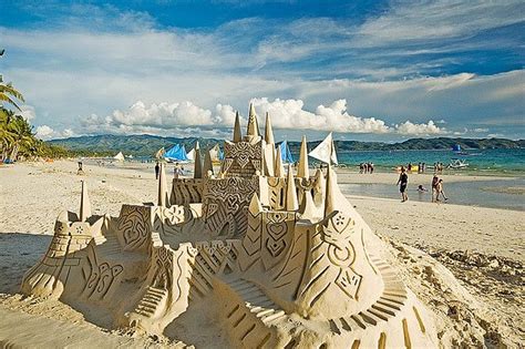 Boracay Sand Castle | Sand castle, Best friend bucket list, Sand sculptures