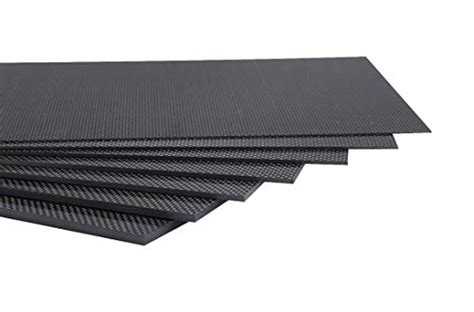 X X Mm K Plain Weave Carbon Fiber Sheet Laminate Plate