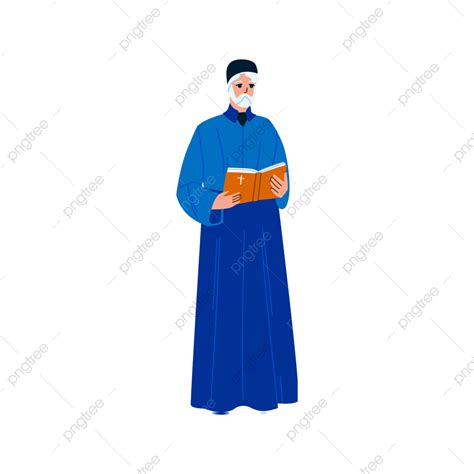 Bible Priest Clipart Hd Png Priest Reading Bible In Church Priest