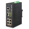 IGS-5225-4P2S Промышленный управляемый L2+ коммутатор 4 порта PoE 1Гб/с ...