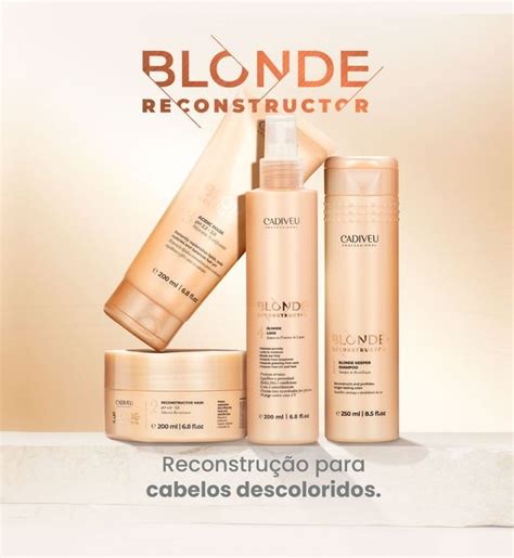 Mascara De Tramento Capilar Blonde Reconstructor Acidic Mask Ml