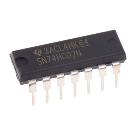 Texas Instruments SN74HC02N Logic Gate NOR Through Hole Price From