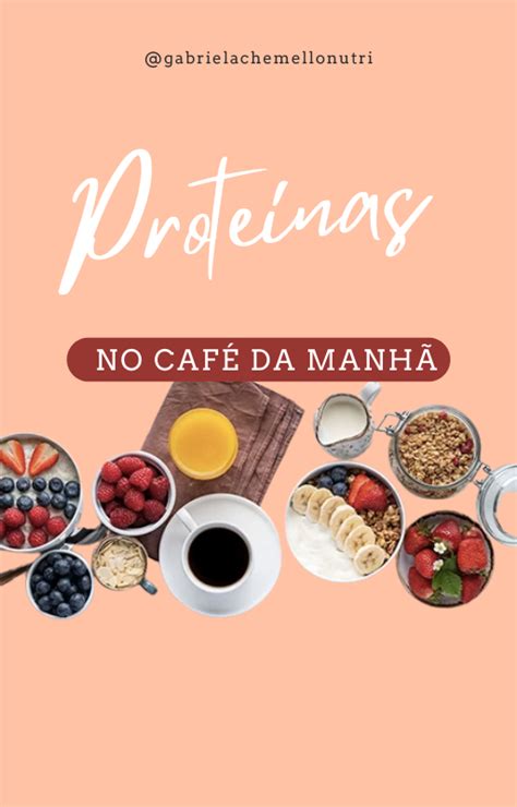 Proteínas no café da manhã Gabriela Chemello Hotmart