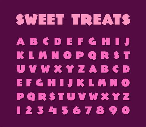 Sweet Treats Font | CraftThings | FontSpace