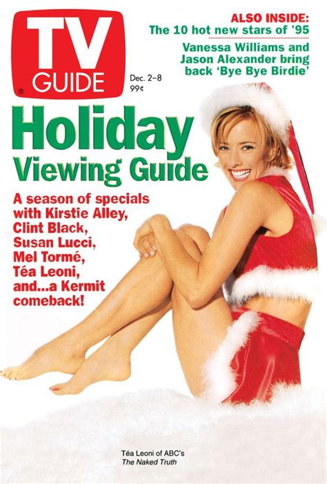 The Naked Truth Tea Leoni Tv Guide Cover December Tv