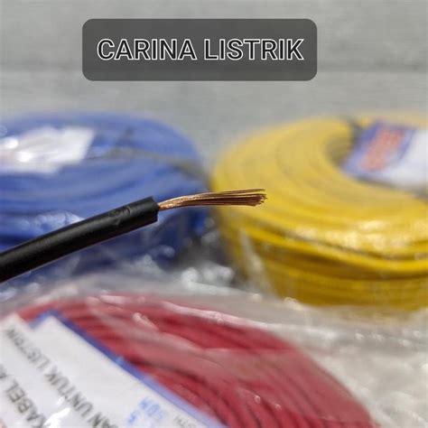 Jual KABEL NYAF 1 X 2 5 MM Tunggal Serabut 50 Meter Shopee Indonesia