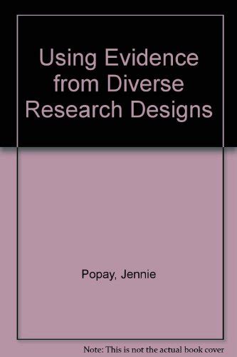 『using Evidence From Diverse Research Designs』｜感想・レビュー 読書メーター