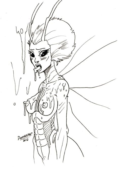 Dripping On Wasp By Donovan Hentai Foundry