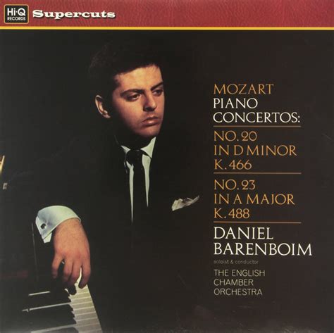 Mozart Daniel Barenboim Soloist Conductor English Chamber Orchestra