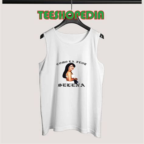 Tank Top Selena Quintanilla Como La Flor Selena Quintanilla, Tops ...