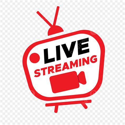 Live Streaming Clipart Transparent Background Live Streaming Icon Tv