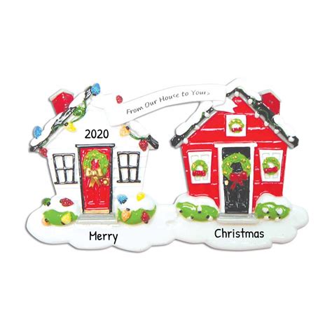 Personalized Home Christmas Ornament 2024 - Housewarming Gifts for New