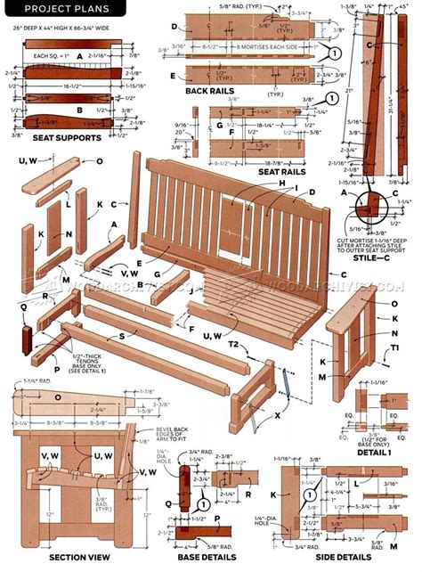 Diy Glider Chair Plans