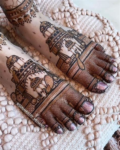 27 Latest Mehndi Design For Feet - Wedding Secrets