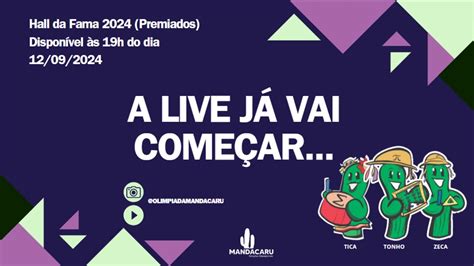 LIVE PREMIAÇÃO OLIMPÍADA MANDACARU DE MATEMÁTICA 2024 YouTube