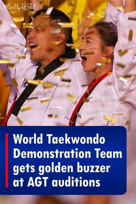 World Taekwondo Demonstration Team Gets Golden Buzzer At AGT Auditions