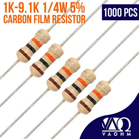 CARBON-RESISTOR-5-0-25W-1K-1K2-1K5-1K8-2K2-2K4-2K7-3K-3K3-3K6-3K9.jpg